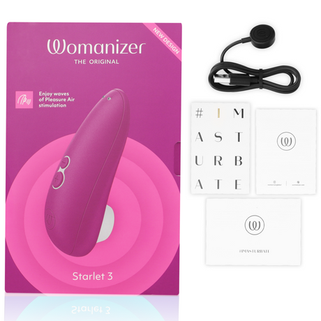 WOMANIZER Starlet 3 – водоустойчив клиторен стимулатор с 6 нива на интензивност
