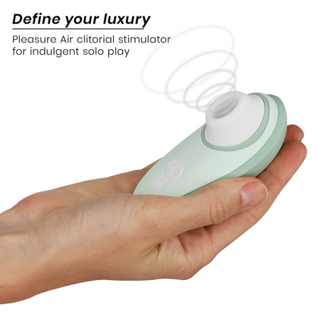 WOMANIZER Liberty 2 – водоустойчив клиторен стимулатор с вакуум, светлозелен