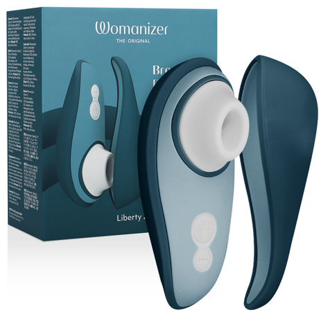 WOMANIZER Liberty 2 – компактен клиторен стимулатор с вакуум и вибрация
