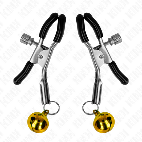 KINK - GOLD SINGLE BELL NIPPLE CLAMP 6 CM