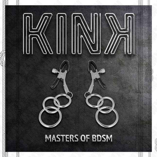 KINK 3 O-RING NIPPLE CLAMP 6 см – регулируеми щипки за зърна