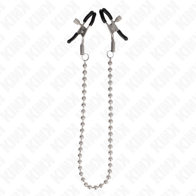 KINK Bead Chain Nipple Clamps 30 см – регулируеми щипки с верижка