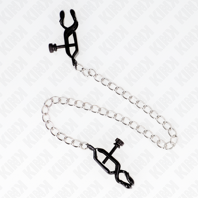 KINK Flat Chain – регулируеми щипки за зърна с верига 30 см
