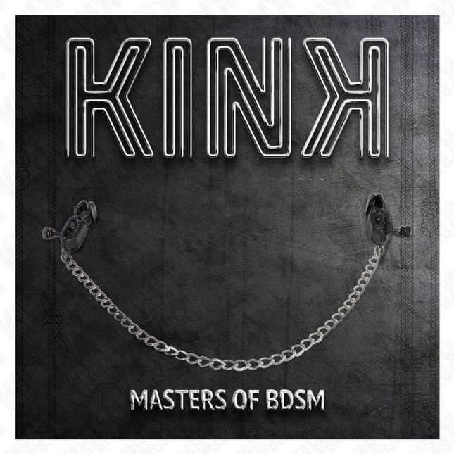 KINK Flat Chain – регулируеми щипки за зърна с верига 30 см