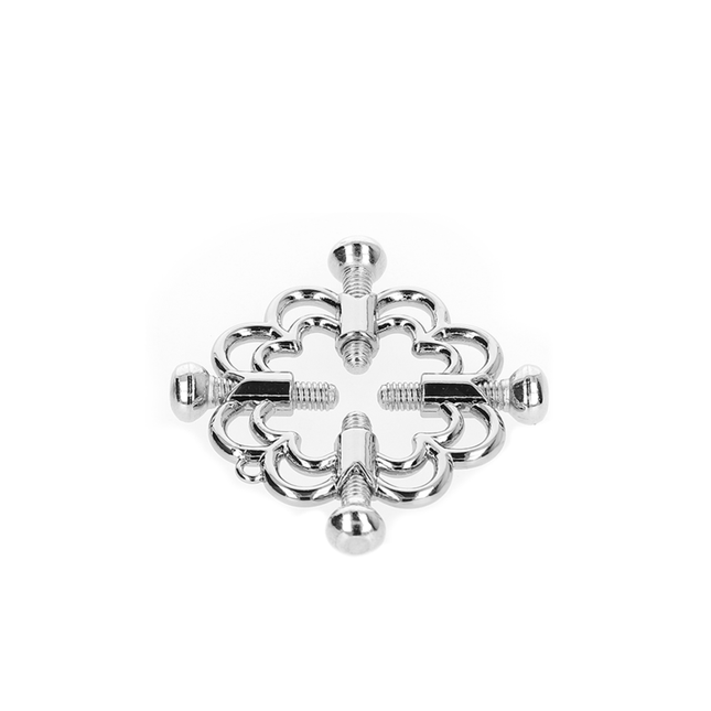 KINK Metal Flower – регулируеми метални щипки за зърна с елегантен дизайн