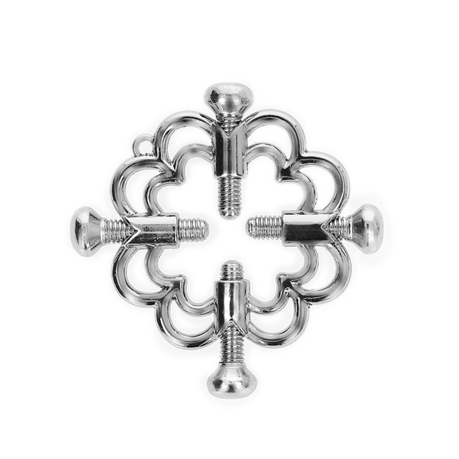 KINK Metal Flower – регулируеми метални щипки за зърна с елегантен дизайн