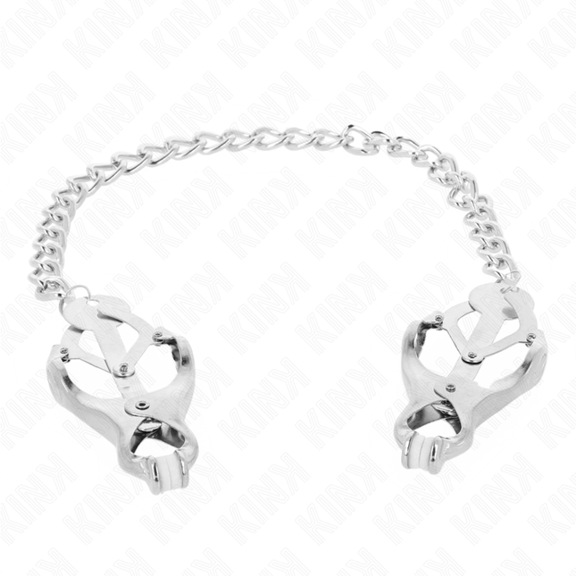 KINK Japanese Clover – метални щипки за зърна с верижка, 30 см