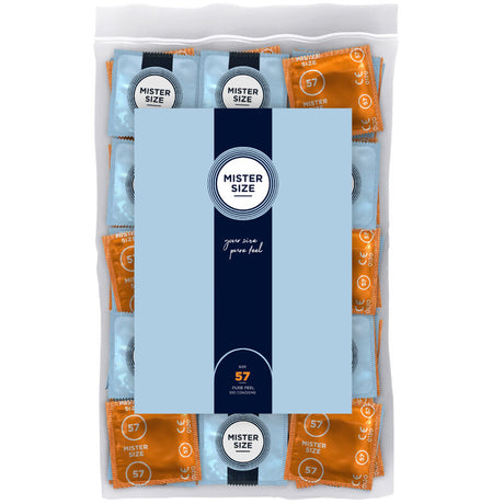 MISTER SIZE Size L 57 мм – презервативи с прецизно прилягане, 100 бр.