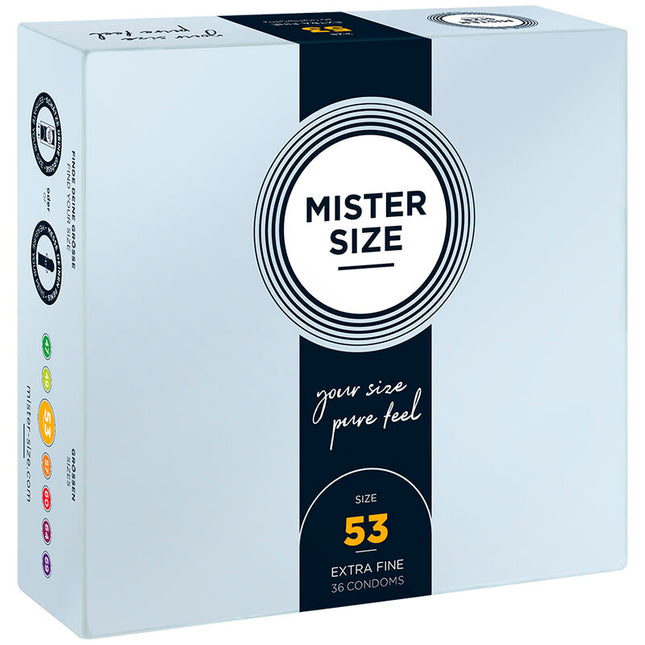 MISTER SIZE - презерватив размер M 53 мм, 36 бр.