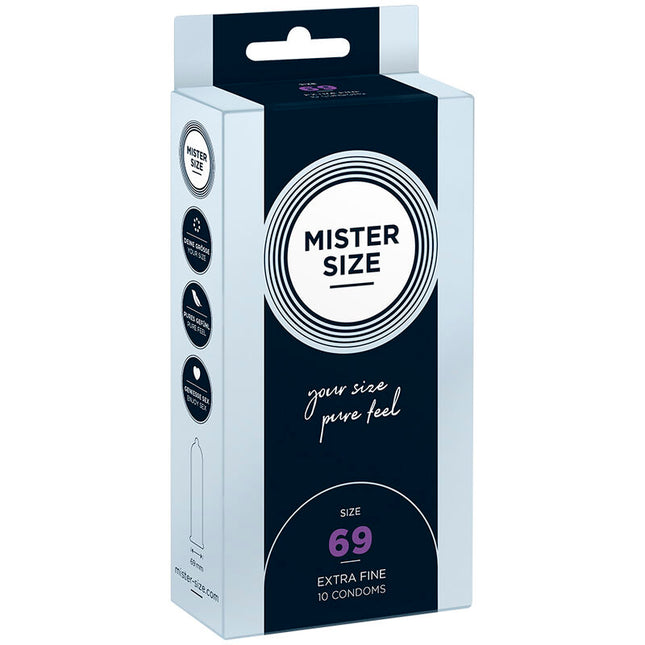 MISTER SIZE XXXL 69 мм – презервативи за по-голям размер, 10 бр.