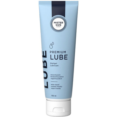 MISTER SIZE Premium Lubricant 100 мл – водна основа, дълготраен комфорт
