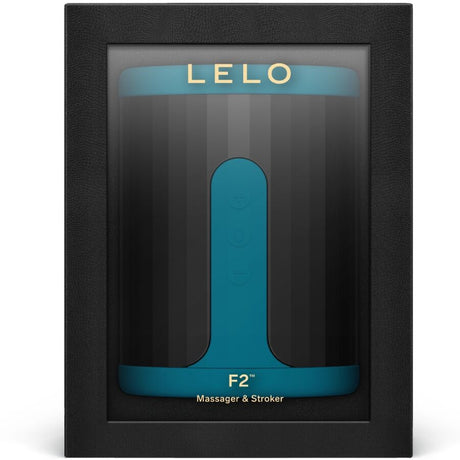 LELO F2S™ Teal – мъжки мастурбатор с адаптивен дизайн и контрол през приложение
