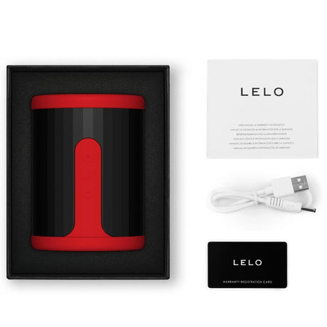 LELO F2S™ TEAL – мъжки мастурбатор с адаптивен дизайн и свързаност