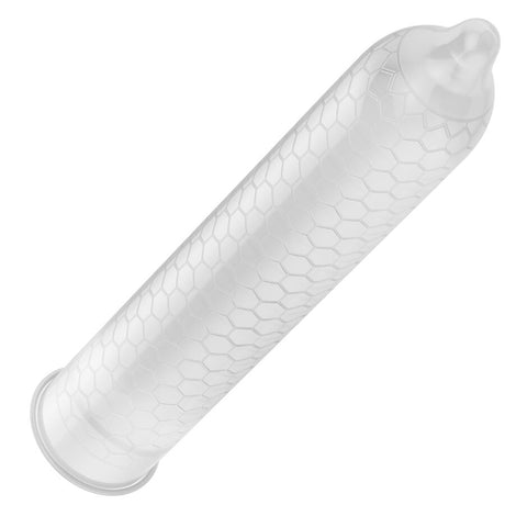 LELO HEX Organic – натурални презервативи с L-аргинин, 3 бр.