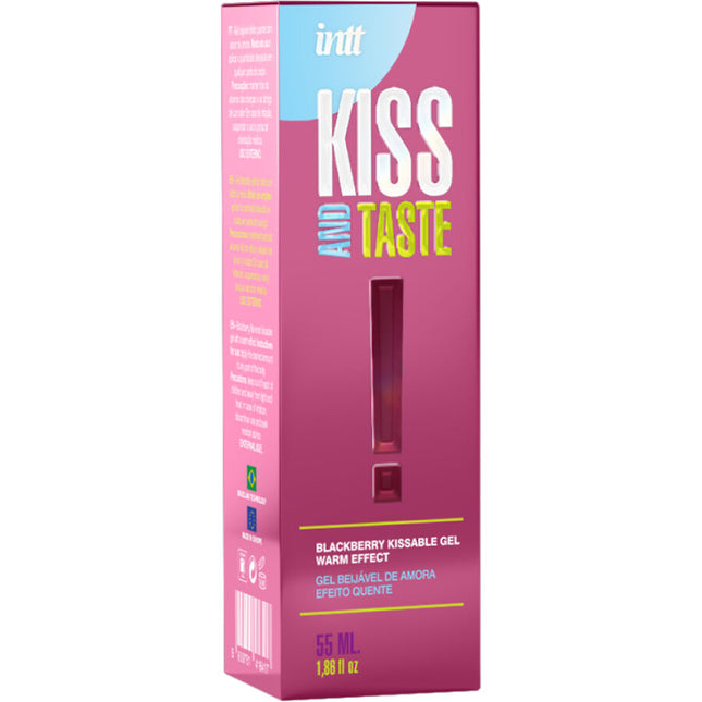 INTT RELEASES Kissable – загряващ интимен гел с аромат на къпина 55 мл