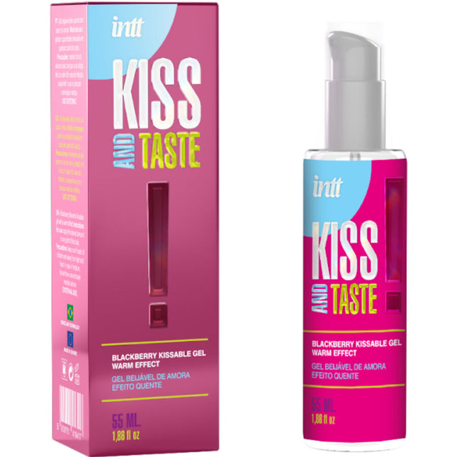 INTT RELEASES Kissable – загряващ интимен гел с аромат на къпина 55 мл