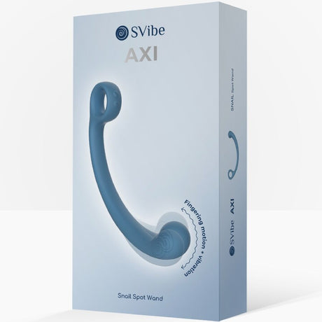 SNAIL VIBE AXI – водоустойчив масажен вибратор с адаптивна форма