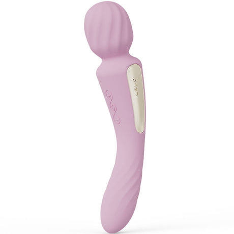 LELO SWITCH Wanda – двустранен вибратор с двойна стимулация, мек розов