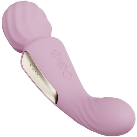 LELO SWITCH Wanda – двустранен вибратор с двойна стимулация, мек розов