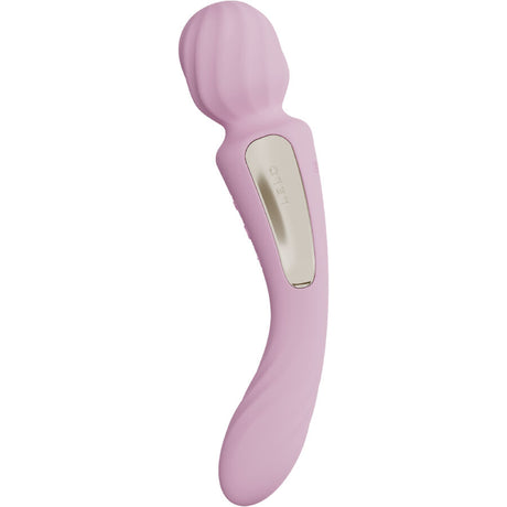 LELO SWITCH Wanda – двустранен вибратор с двойна стимулация, мек розов