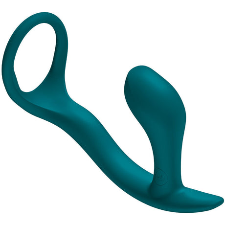 FUN FACTORY Bootie Ring Plug Bottle Green – анален плъг с пръстен за ерекция