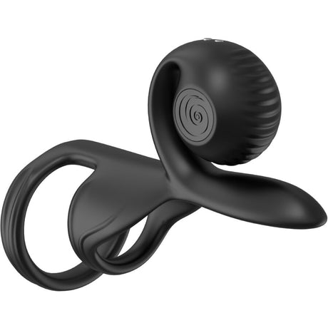 SNAIL VIBE JOVI – вибриращ пръстен с дистанционно управление, черен