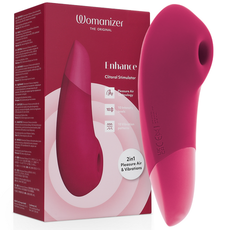 WOMANIZER Enhance – клиторен стимулатор с въздушна и вибрационна технология