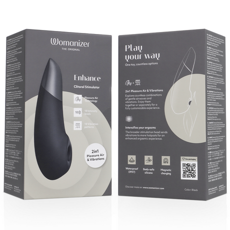 WOMANIZER Enhance – клиторен стимулатор с въздушна и вибрационна технология