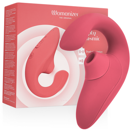 WOMANIZER Blend – Rabbit вибратор с двойна стимулация и Pleasure Air