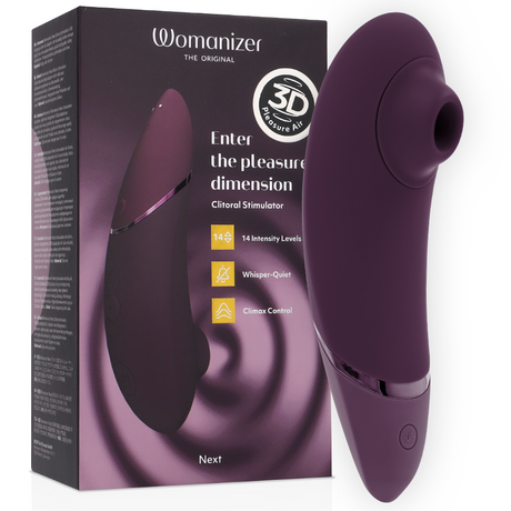 WOMANIZER Next – водоустойчив клиторен стимулатор с 3D Pleasure Air