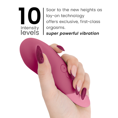 WOMANIZER Vibe Lay-On Silent – тих и мощен вибратор с UltraWave технология