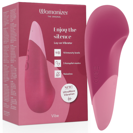 WOMANIZER Vibe Lay-On Silent – тих и мощен вибратор с UltraWave технология