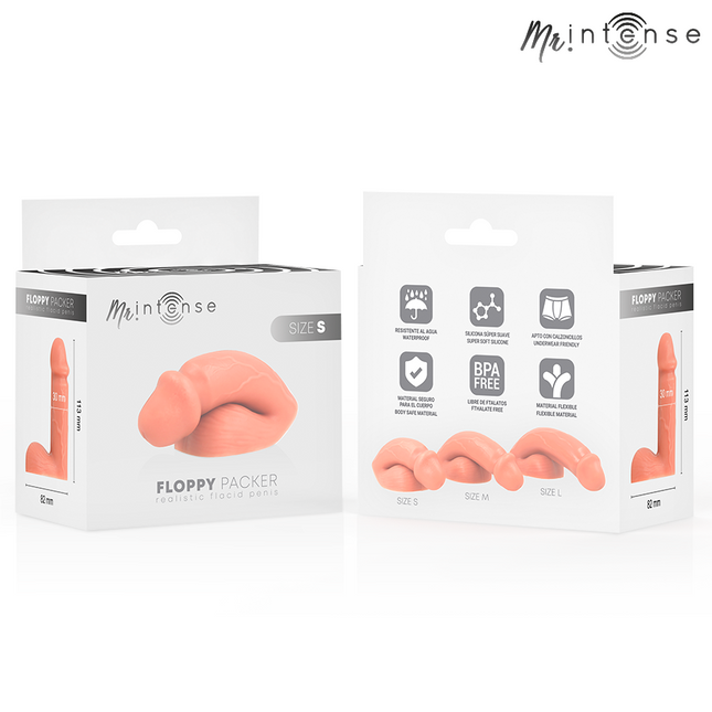 MR INTENSE Floppy Size S – реалистичен packer за всекидневна употреба