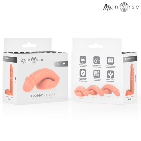 MR INTENSE Floppy Size M – реалистичен packer за ежедневна употреба