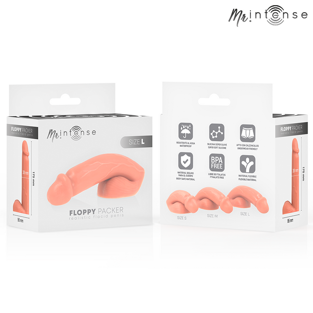 MR INTENSE Floppy Size L – реалистичен packer с мек силикон