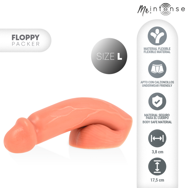 MR INTENSE Floppy Size L – реалистичен packer с мек силикон