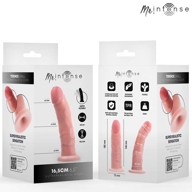 MR INTENSE Small Terence – реалистично дилдо 16.5 см, Ø 4.6 см
