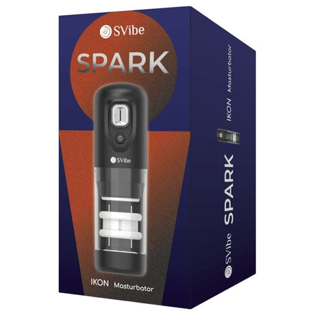 SNAIL VIBE Ikon SPARK – автоматичен мастурбатор с вибрация и въртеливо движение
