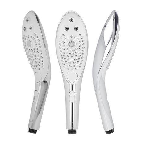 WOMANIZER Wave – водоустойчив клиторен стимулатор и душ глава Chrome