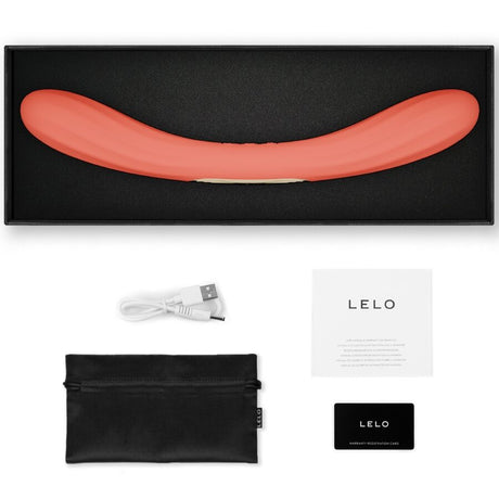 LELO Boomerang – двустранен вибратор с USB зарядно, водоустойчив