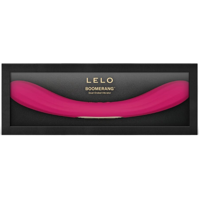 LELO - BOOMERANG DOUBLE ENDED VIBRATOR CERISE