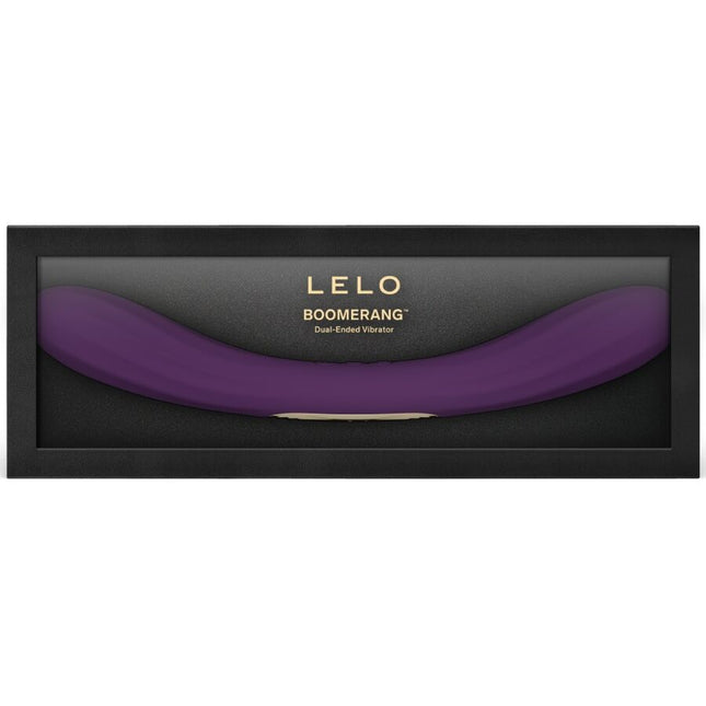 LELO - BOOMERANG DOUBLE ENDED VIBRATOR PURPLE