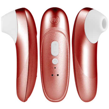 WOMANIZER Pro Vibrant – безконтактен клиторен стимулатор, бордо