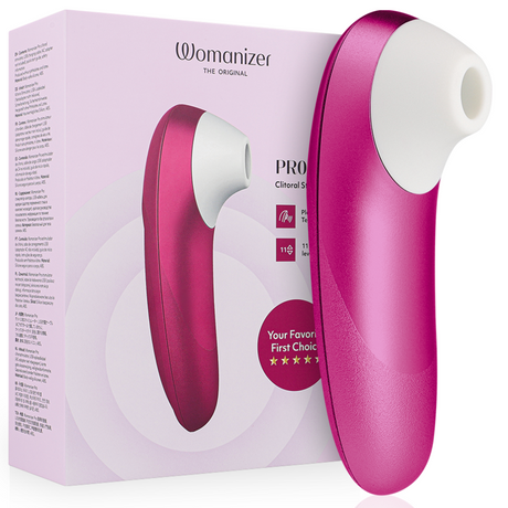 WOMANIZER Pro Vibrant – безконтактен клиторен стимулатор, водоустойчив