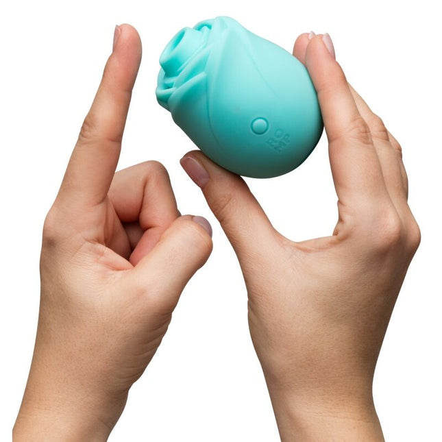 ROMP - ROSE GLOW CLITORAL SUCTION TOOL GLOW IN THE DARK