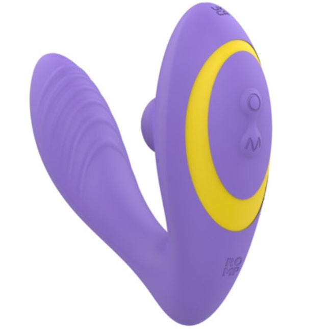 ROMP - REVERB G-SPOT STIMULATOR AND CLITORAL SUCTION DEVICE PURPLE