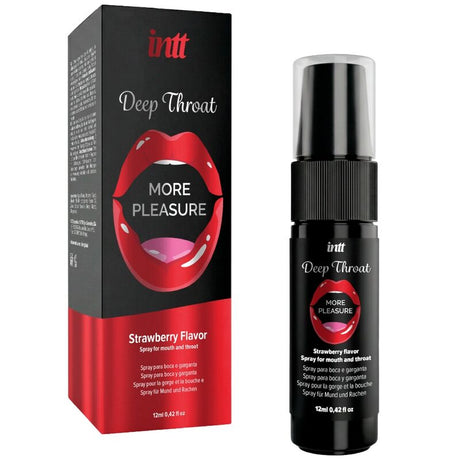 INTT Deep Throat – орален спрей с охлаждащ ефект и аромат на ягода