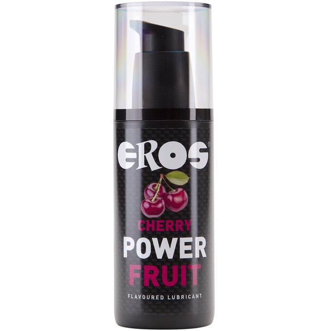 EROS POWER LINE Cherry Power Fruit – лубрикант с вкус на череша, водна основа
