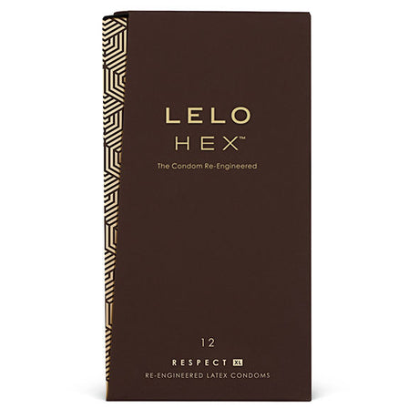 LELO HEX Respect XL – презервативи размер XL, 12 броя