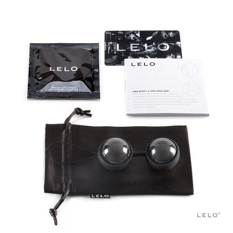 LELO Luna Beads Noir – елегантни Кегел топчета за упражнения